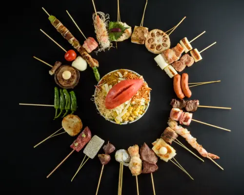 Aichi Prefecture Kakuozan, Motoyama, Higashiyama Park | Teppanyaki Monjayaki × Teppan Kushi Tokyo HoneyBee (Monjayaki × Teppan Kushi Tokyo HoneyBee Motoyama Branch) | Seat Reservation Only