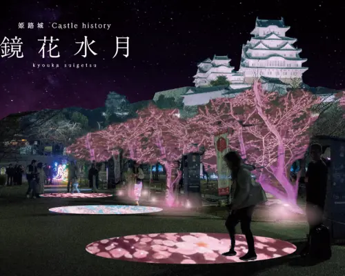 Himeji Castle History Kyoka Suigetsu Admission Ticket