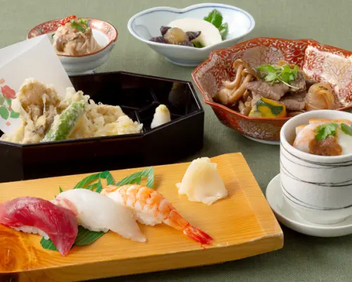 Saitama Prefecture, Omiya/Yono area | Sushi Washokudo Keyaki (Palace Hotel Omiya) | Seat Reservation Only