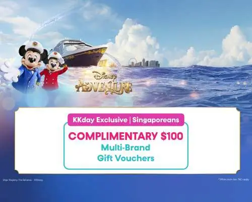 [KKday Exclusive] Disney Cruise Line, Disney Adventure | 3/4 Night Cruises from Singapore