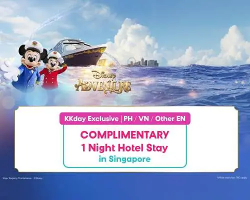 [KKday Exclusive] Disney Cruise Line, Disney Adventure | 3/4 Night Cruises from Singapore