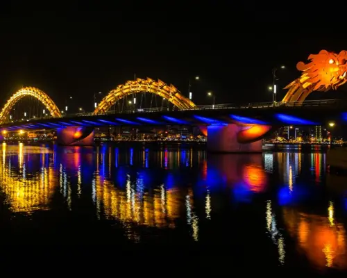 【越南旅遊】品味中越三城～纜車佛手橋、皇城奧黛服飾、美居城堡飯店、三晚五星飯店六日