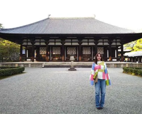 日本｜奈良世界遺産寺院巡り｜釜飯ランチと抹茶付き