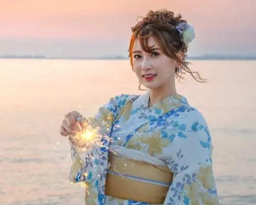 Osaka Summer Festival & Fireworks Display Yukata Experience Plan
