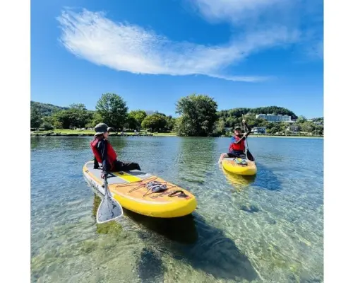 【北海道・洞爺湖】洞爺湖プライベートSUPツアー90分・貸切ツアーでゆったりマイペースに♪