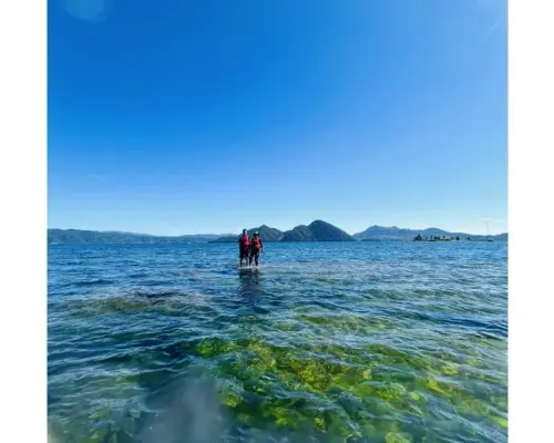【北海道・洞爺湖】洞爺湖プライベートSUPツアー90分・貸切ツアーでゆったりマイペースに♪