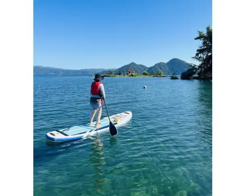 【北海道・洞爺湖】洞爺湖プライベートSUPツアー90分・貸切ツアーでゆったりマイペースに♪