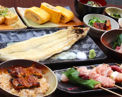 Otsu, Shiga Prefecture | Yakitori (Grilled Skewers) Unagi Kushiyaki Take (Eel Kushiyaki Take) | Seat Reservation Only