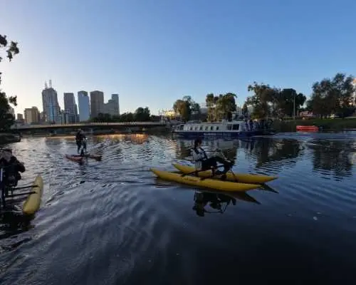 야라 강에서의 워터바이크 모험 | 멜버른