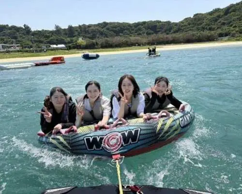 【沖縄・那覇・浦添】イッテQ出演！フライボード、バナナボート、ジェットスキーなどお好きなアクテビティを『2種』当日現地でチョイス！