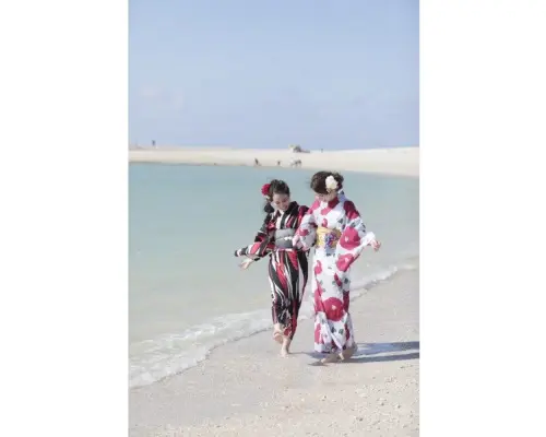 [Okinawa, Naha] Oguri Kimono Salon's original Kyoto yukata rental and on-location photoshoot with a professional photographer! (15 shots)