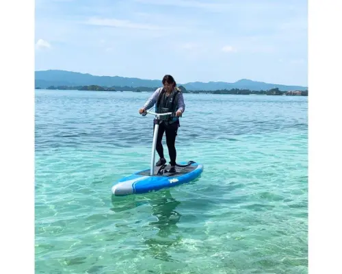 [Okinawa, Kouri Island, SUP] [March to November experience reservations here ♪] Experience a new sensation of SUP with a private rental for each group! Pedal SUP rental for 30 minutes ♪
