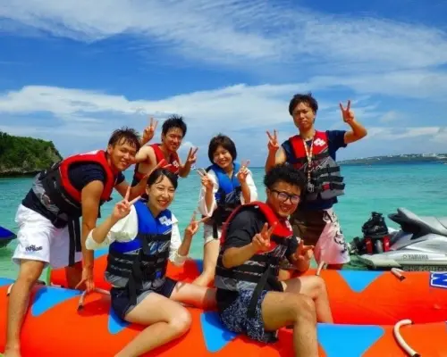 [Okinawa/Motobu: Near Churaumi Aquarium] Exciting Marine Pack 3 + Exciting Snorkeling