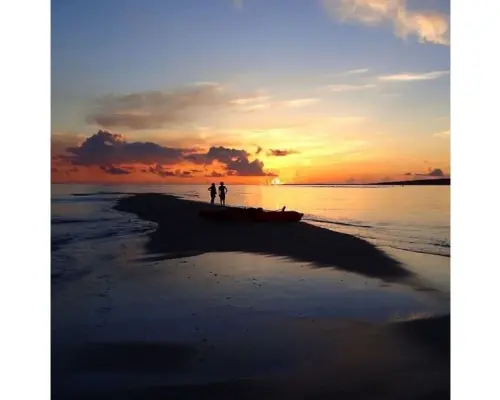 【沖縄・宮古島】大人気！ユニの浜から眺めるサンセットカヤックツアー！☆写真・動画プレゼント☆
