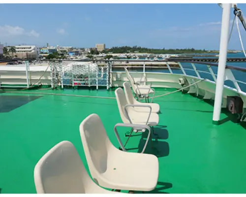 [Okinawa, Miyakojima] ☆ Enjoy dinner and sunset cruising on the prefecture's first underwater observation cruise ship, "Mont Blanc" ♪