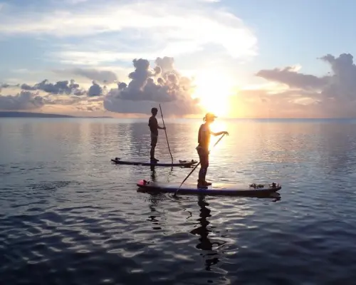[Okinawa, Ishigaki Island] Start at dusk when the sunlight softens! Recommended for those who don't like sunburn! SUP Sunset Course - Get a free photo taken with your GoPro