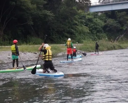 【埼玉・寄居町・長瀞】　寄居町で遊ぶ!!リバーSUP.初めての方OK！中学生からOK！3名様以上で貸切!!ファミリー・友達・カップル