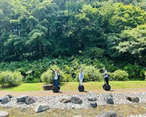 【埼玉・森林公園】広大な国営公園でセグウェイツアー！緑・花・自然・風を感じよう☆写真データ無料プレゼント