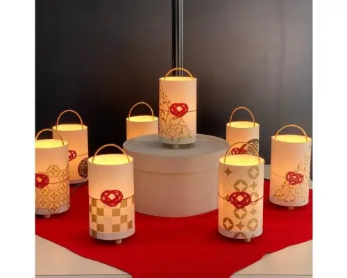 【東京】★お二人コース（二人で1作品）★ 結婚1周年の紙婚式・お祝い事の贈答にも！ 和紙ランタン 〜結美（むすび）〜 水引体験有り