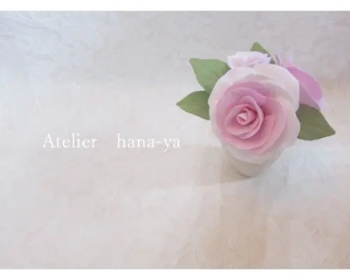 [Tokyo, Fujimidai] Beginner-friendly! Enjoy a "rose-making experience" with soft clay with your children. 2 minutes walk from Fujimidai Station!