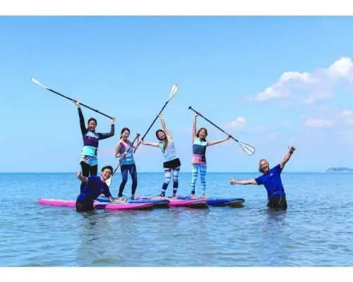 [First-time SUP experience] Includes photo service and complimentary drinks at the cafe after the experience.