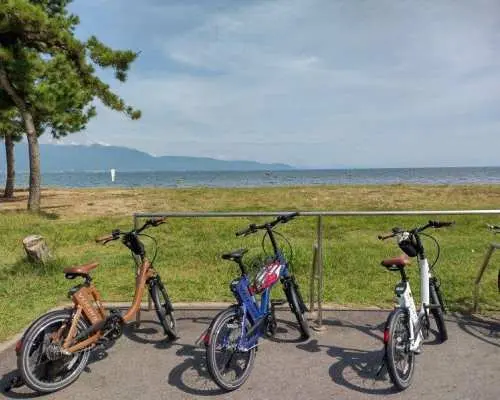 [Shiga, Otsu] Electric-assist bicycle / 5-hour rental plan - Enjoy the Lake Biwa area quickly, refreshingly, and easily!