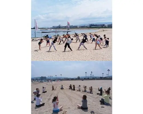 【大阪・関空前】施設完備！大人気のSUPYOGA・サップ海上ヨガ教室！写真・動画サービス付