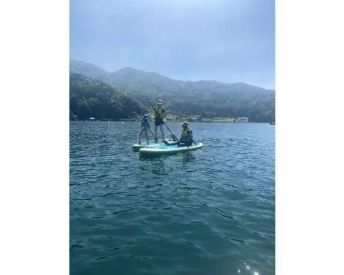 【親子で一緒に！】SUPタンデム（二人乗り）初心者体験コース♫３歳からの小さなお子様と一緒に！
