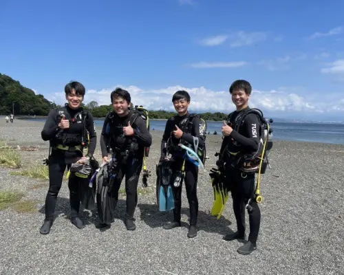 ★富士・西伊豆・大瀬崎★初めての方歓迎！体験ダイビング♪送迎あり！東京や名古屋からの参加もラクですよ(^^)女性・カップルにおすすめ