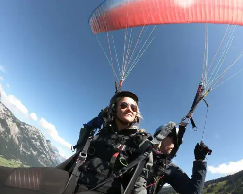 Flums paragliding tandem