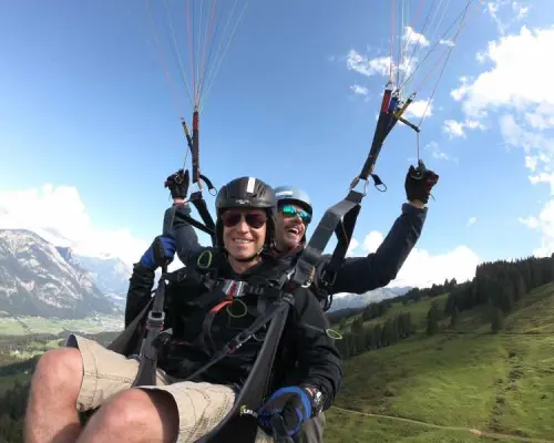 Flums paragliding tandem