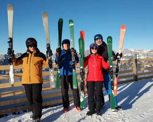 Private skiing lessons for adults and children Flumserberg