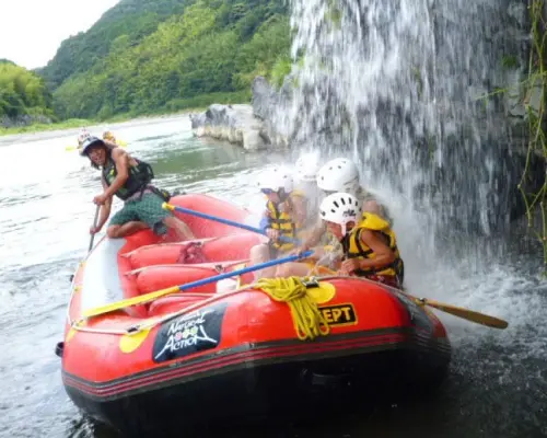 [Shizuoka Fuji River Shiba River Half-Day] Kids Rafting Tour