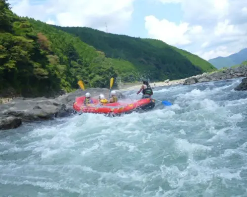 [Shizuoka Fuji River Shiba River Half-Day] Kids Rafting Tour