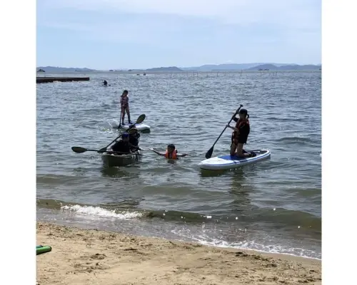 【岡山・浅口】SUP2時間体験｜穏やかで遠浅な海なのでお子様や初心者にもおすすめ！