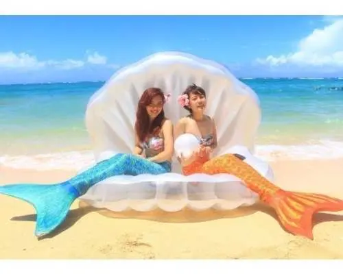 【沖縄・青の洞窟】マーメイドスイム＆写真撮影★青の洞窟体験ダイビング！写真無制限＆餌付け付