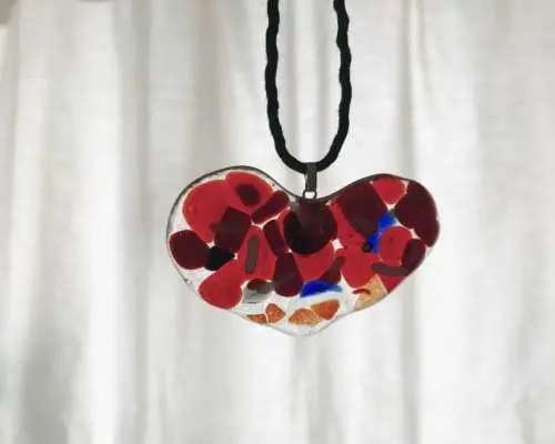 [Kyoto Nishijin] Making fused glass accessories "Set of 2 rings"