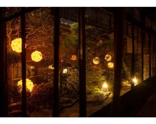 【京都・西陣】冨田屋　町家ライトアップ懐石ディナー【町家見学付き】