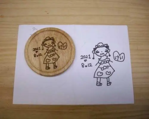 [Azumino, Nagano Prefecture] Transform your own drawings and letters into original items! Laser engraving experience. Perfect for gifts and anniversaries. Turn your favorite illustrations into personal merchandise.