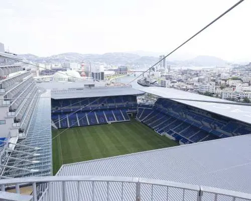 กิจกรรมโหนสลิงรอบสนามกีฬาเมืองนางาซากิ (กิจกรรมในนางาซากิ)