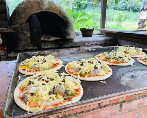 Yilan Family Activities | Pig Dragon Village Kiln-Baked Pizza DIY Experience