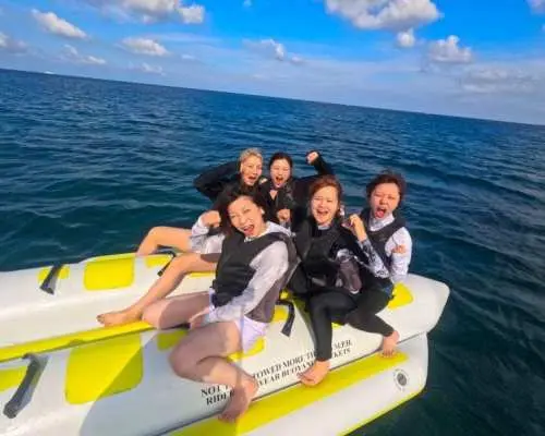 ③ [Okinawa, Naha] New Opening Celebration!! ️Special discount campaign now available❣️Same-day reservations accepted!! ️Choose from 3 banana boat plans on site❤️