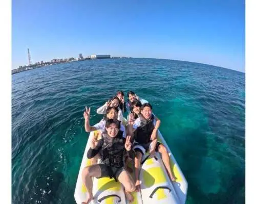 ② [Okinawa, Naha] New Opening Celebration!! ️Special discount campaign now available❣️ Same-day reservations accepted!! ️Choose from two banana boat plans on site❤️