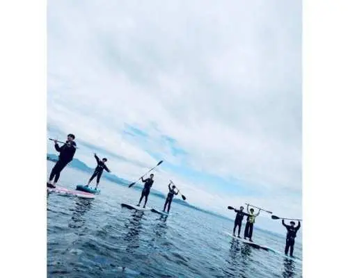 天草の綺麗な海を満喫！九州屈指の透明度の天草市牛深の海でSUPorカヤック！デリバリーランチセット付きの半日(2時間半ロングプレイ)