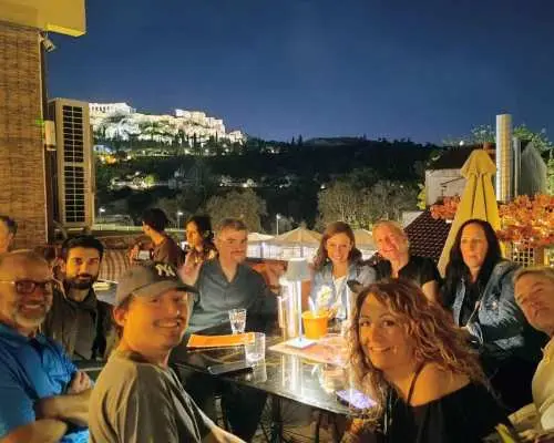 Athens: Rooftop Pub Crawl w/ Acropolis Views & Party｜Greece