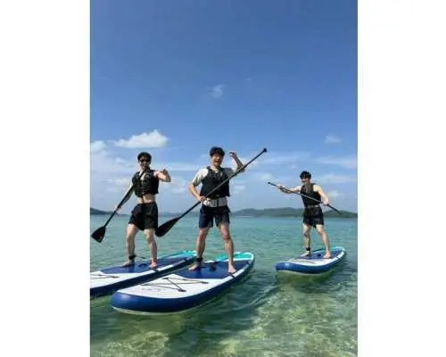 【沖縄・北部】【今帰仁・古宇利島】初めてでも安心！SUP体験！