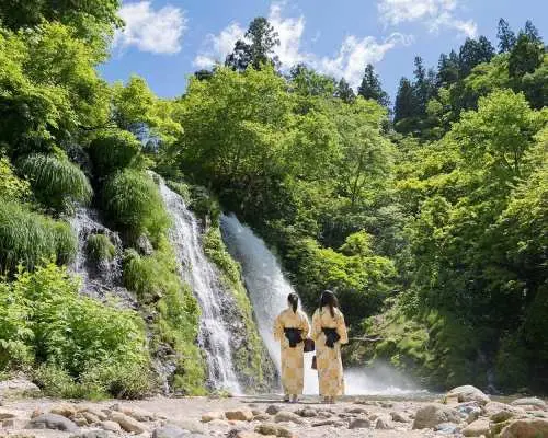Tohoku Japan Chartered Day Private charter car| Ginzan Onsen, Okama, Fox Village | Departing from Sendai