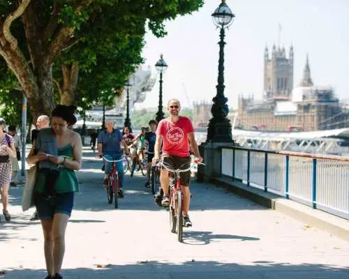 London Package: Royal Bike Tour with River Thames Cruise｜United Kingdom