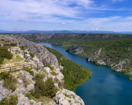 From Split or Trogir: NP Krka Bike Tour & Primošten｜Croatia
