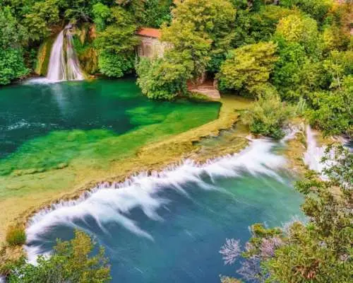 Private Krka Waterfalls Tour from Split with stop in Trogir｜Croatia